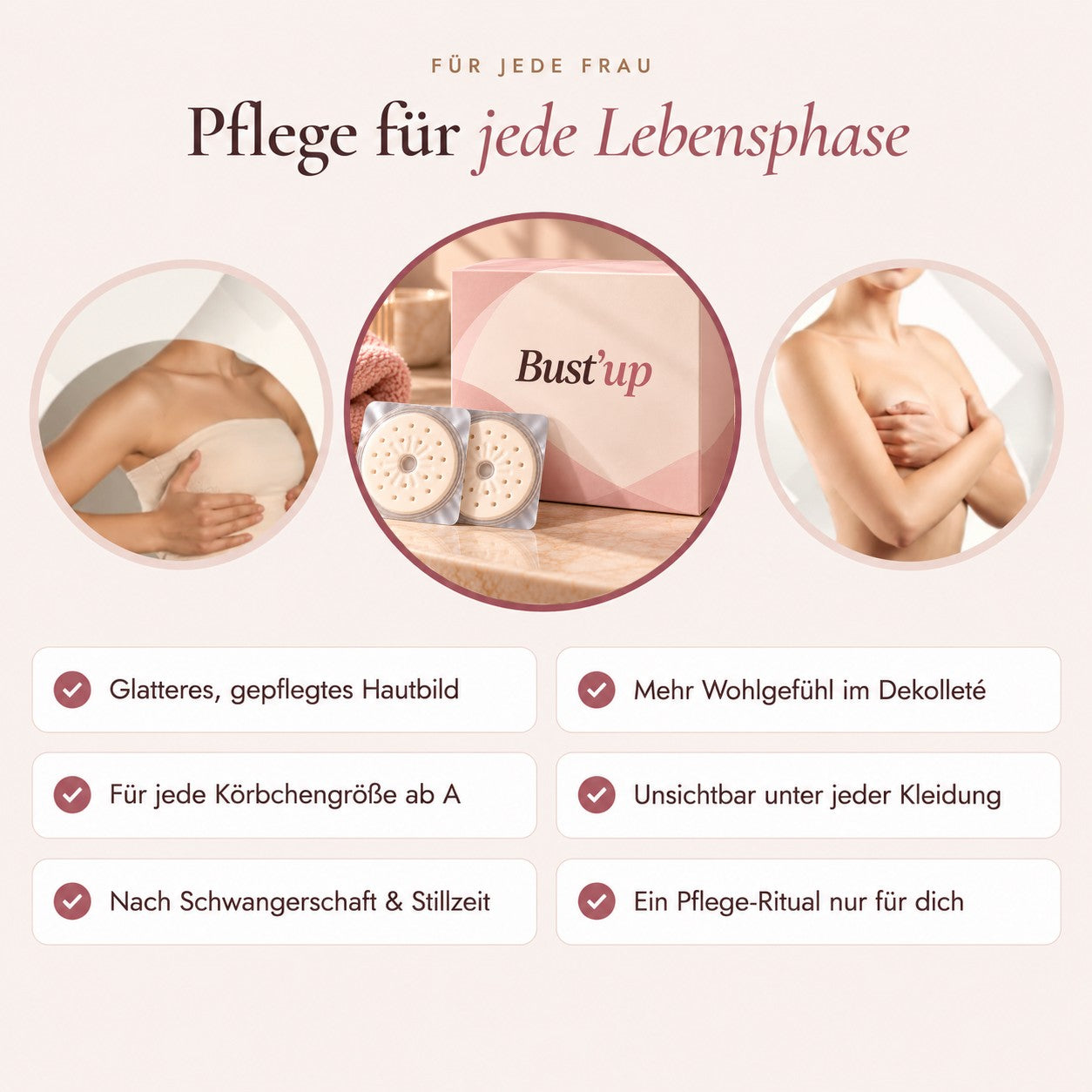 BUST'UP Pflege-Patches